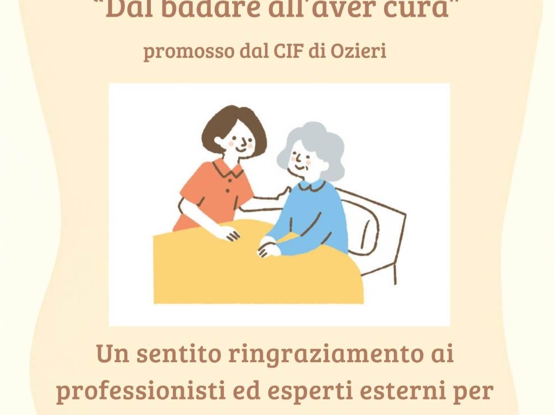 CIF OZIERI Corso Formazione assistenti familiari